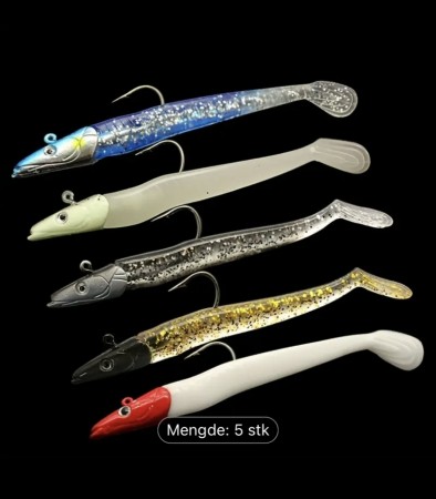 Fiskesluker, softbaits/jigger