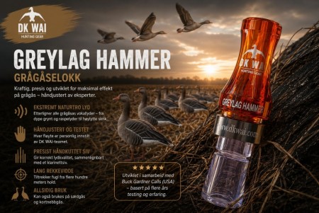 Grågås Lokkefløyte - Greylag Hammer